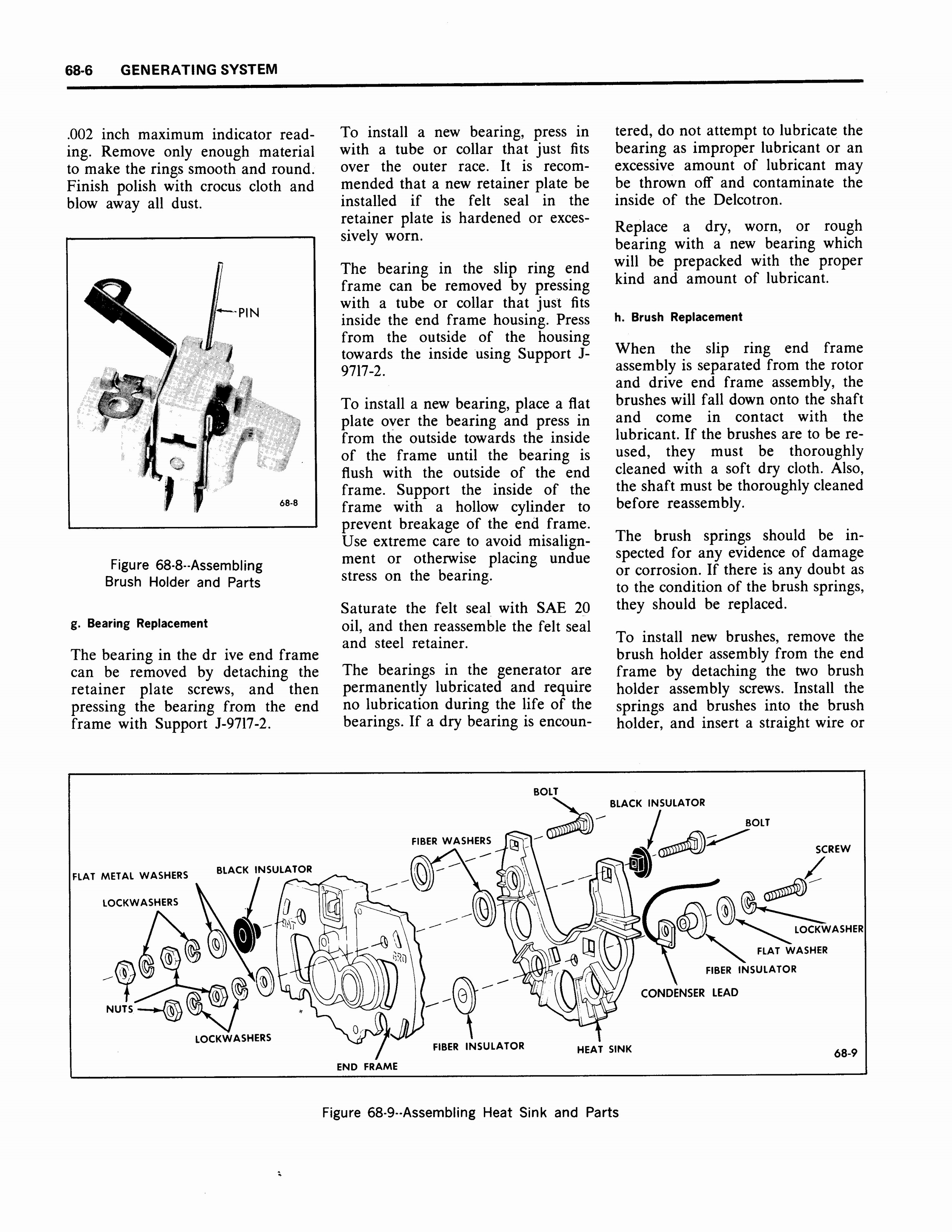 1970 Buick Body Service Manual - Engine Electrical Page 6 of 40